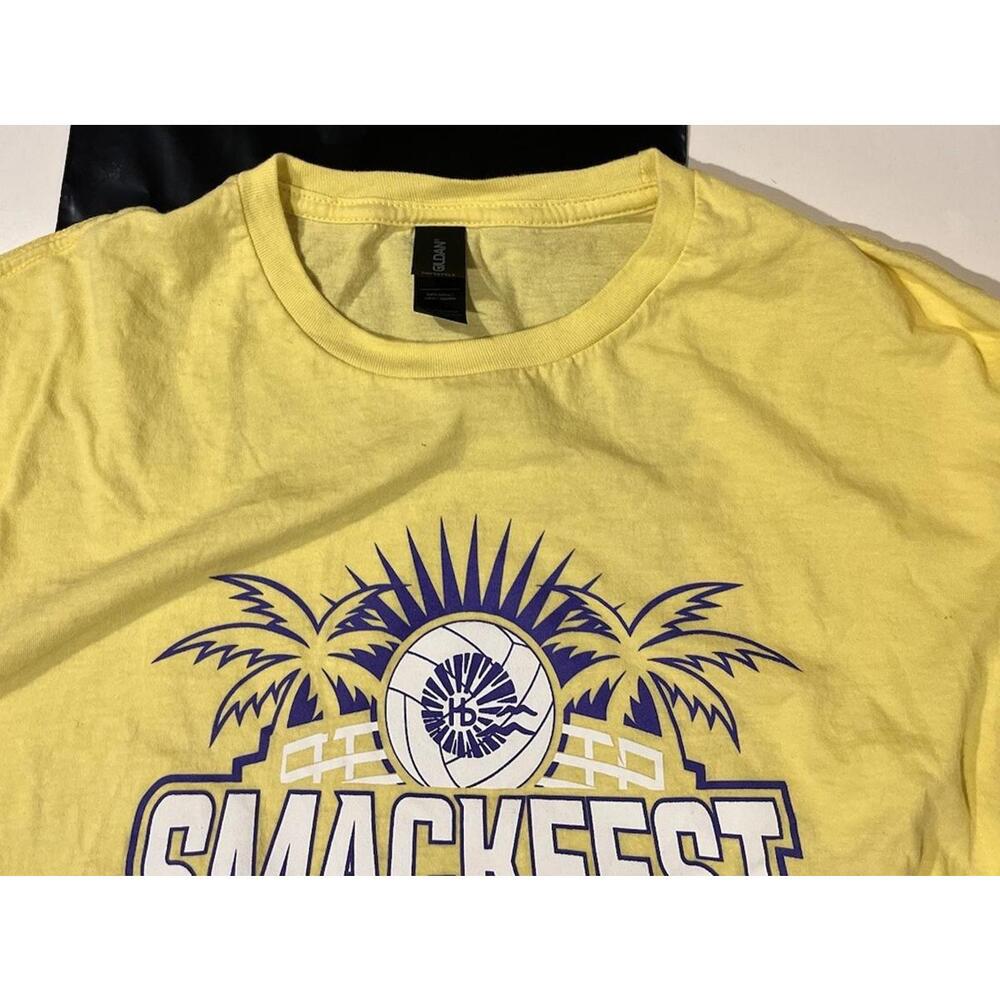 2023 SMACKFEST BEACH Volleyball Tournament Hermosa Beach T-Shirt Size Lg - Picture 4 of 4